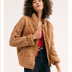 Free People Dolman Quilted Jacket